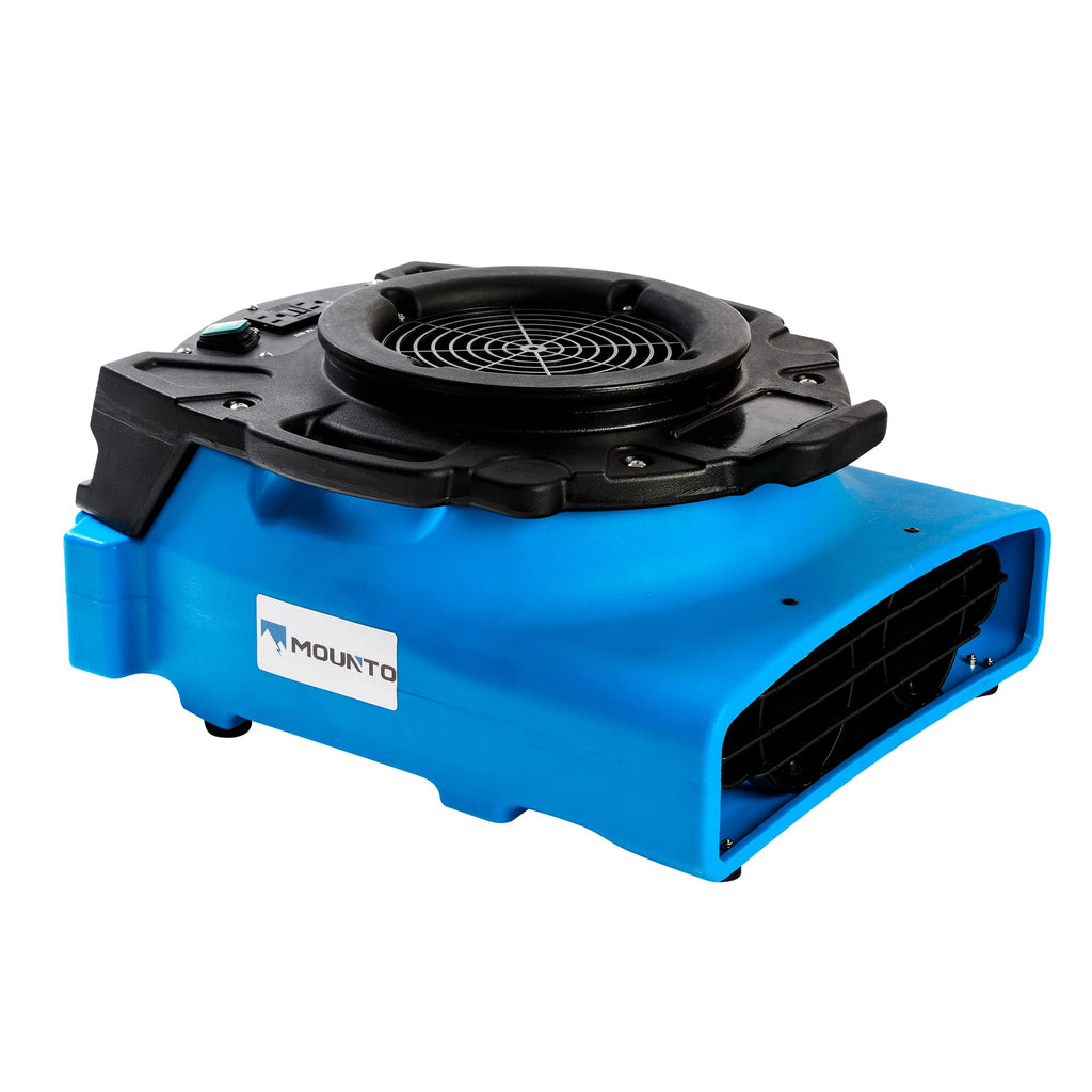 1/4hp 1200cfm 2 Speed Low Profile Air Mover Floor Dryer Fan Y2935