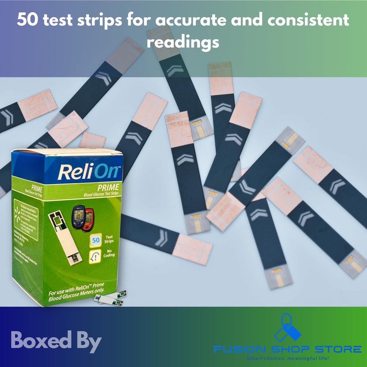 Blood Glucose Test Strips 50Ct E506141