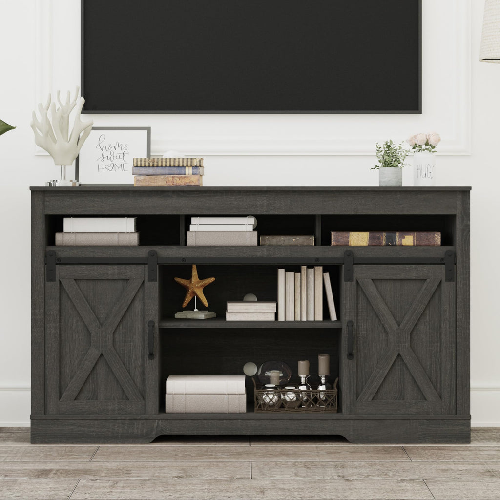 Farmhouse TV Stand for 65+ Inch TV V919798