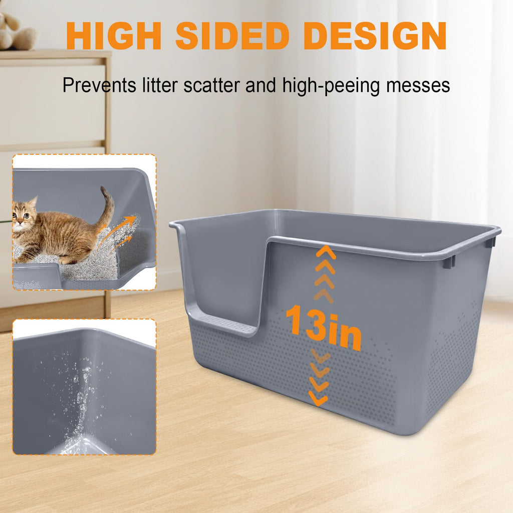 XL High Sides Cat Litter Box N8226