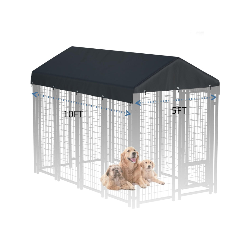 5x10 FT Waterproof Dog Kennel Cover K93327