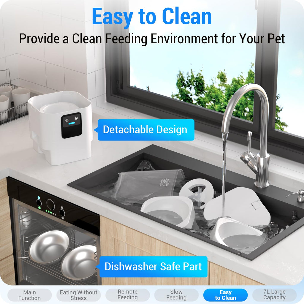Automatic Cat Feeder 5G WiFi 29 Cup U151