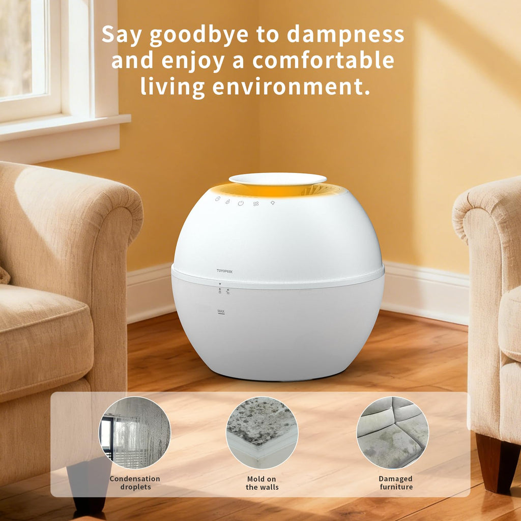 2-in-1 Dehumidifier & Humidifier with Purifier, 101oz Tank I987599