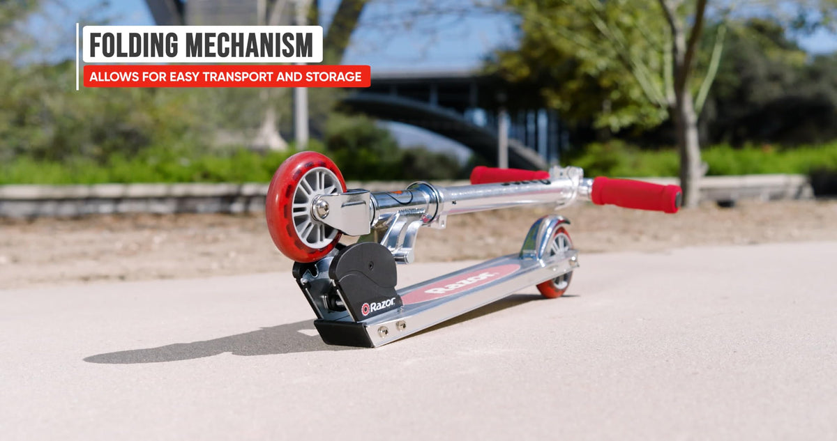 Kick Scooter for Kids - Lightweight, Foldable, Aluminum Frame, Adjustable Handlebars B4688