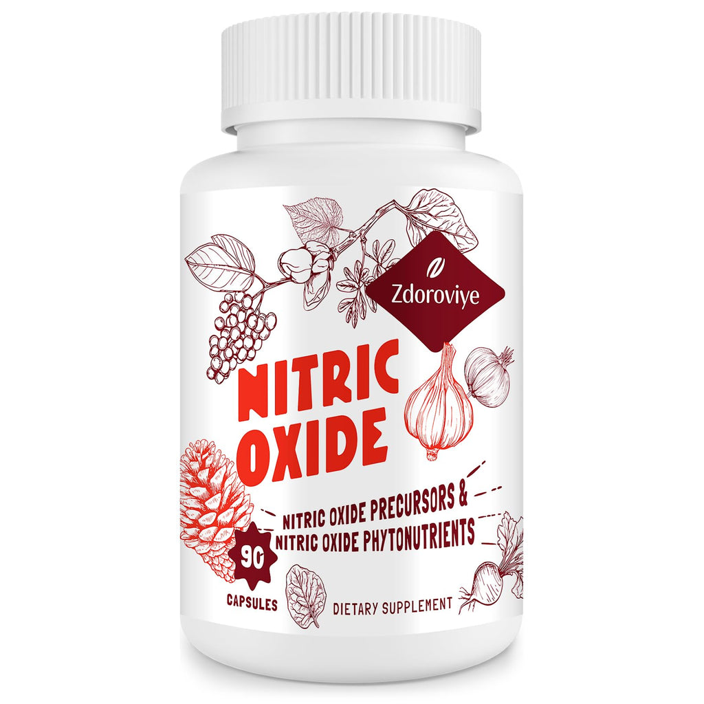 Nitric Oxide Supplement for Men (2 Bottles) W3729