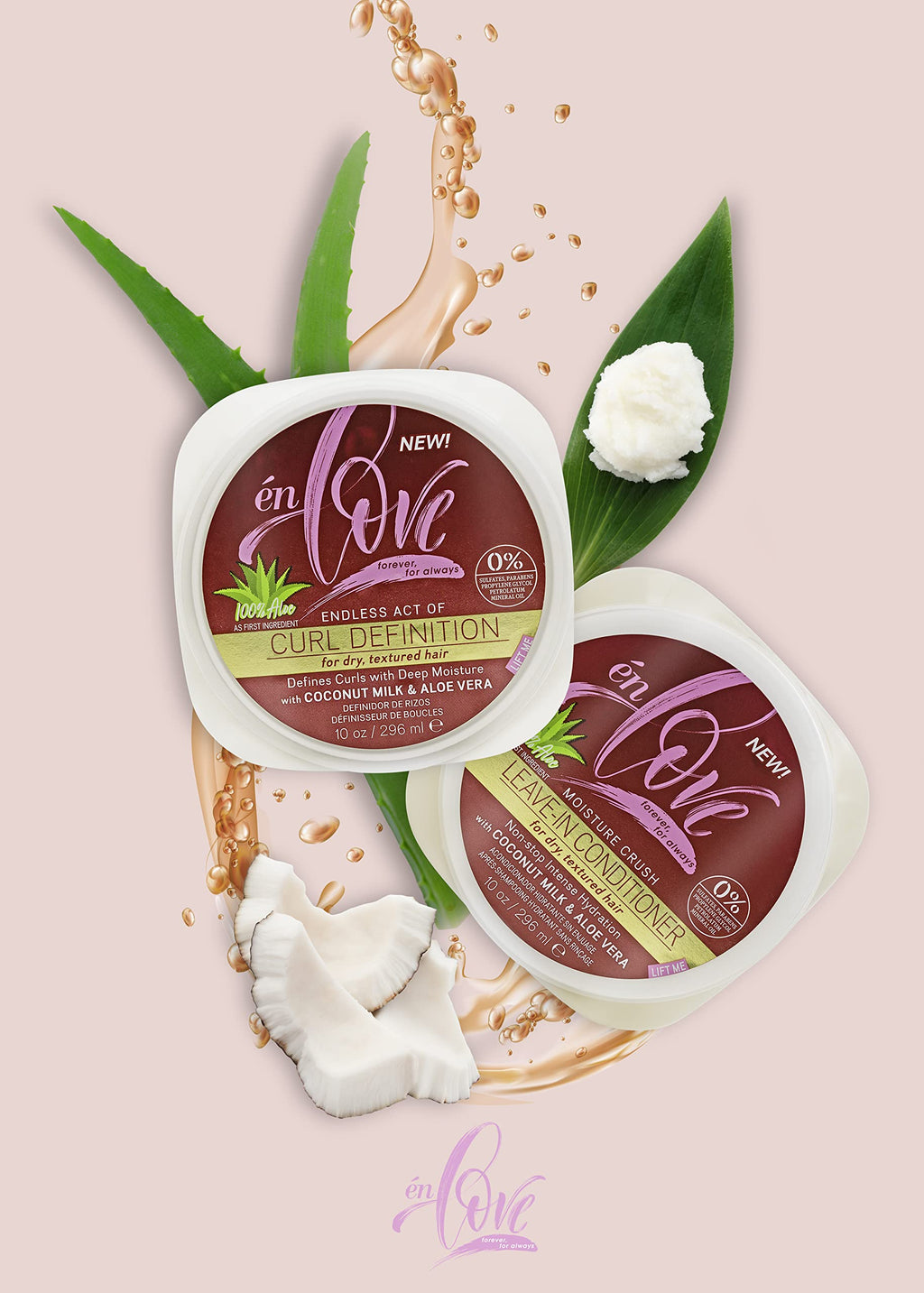 Leave-In Conditioner Coconut Milk & Aloe Vera 10oz U185925