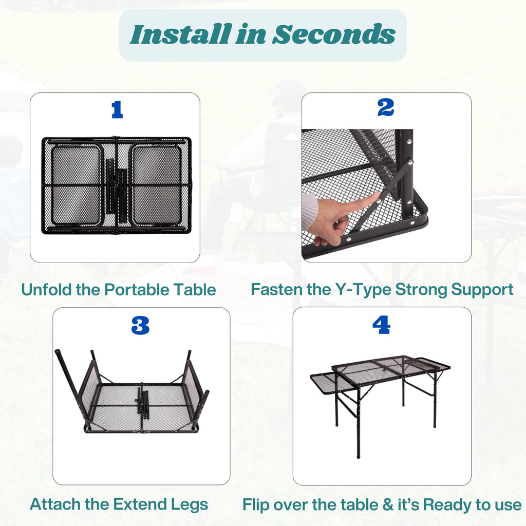 3x2 FT Folding Table with Carry Bag S11022