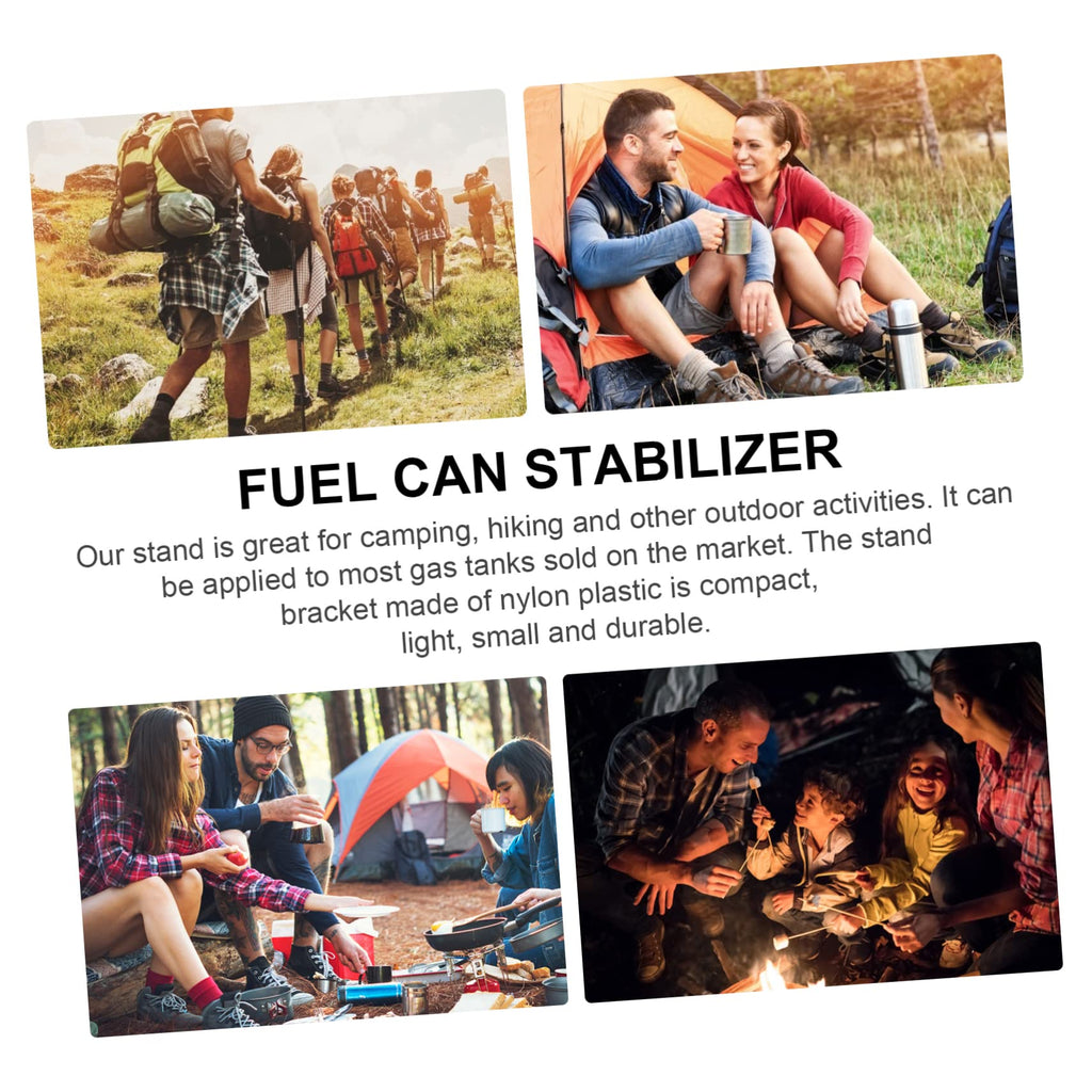 Folding Fuel Can Stabilizer Stand for Camping Stoves T537263