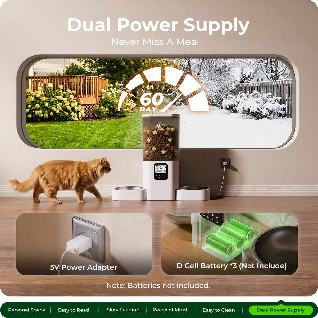 Timed Automatic Cat Feeder 29 Cup S384