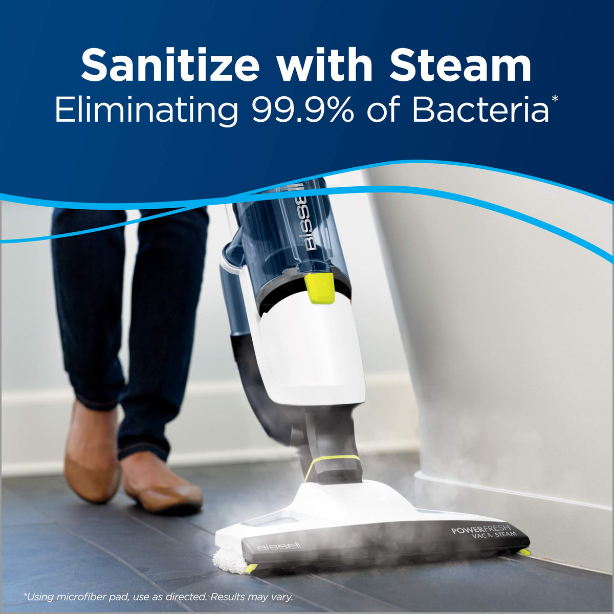 All-in-One Vacuum and Steam Mop O860