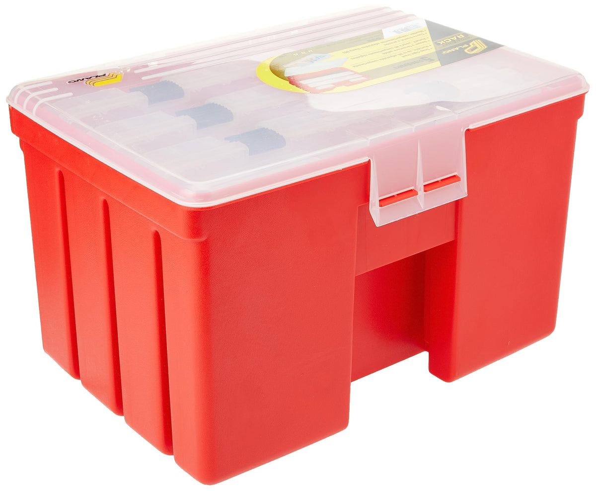Portable Stow Away Rack Organizer with Cover, Red B5634