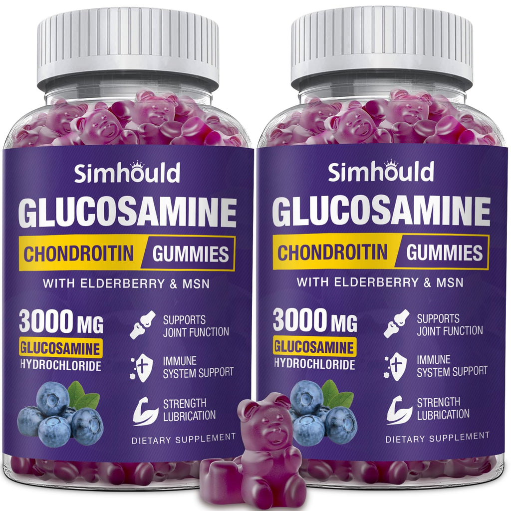 Glucosamine Chondroitin Gummies with MSM & Elderberry G681485