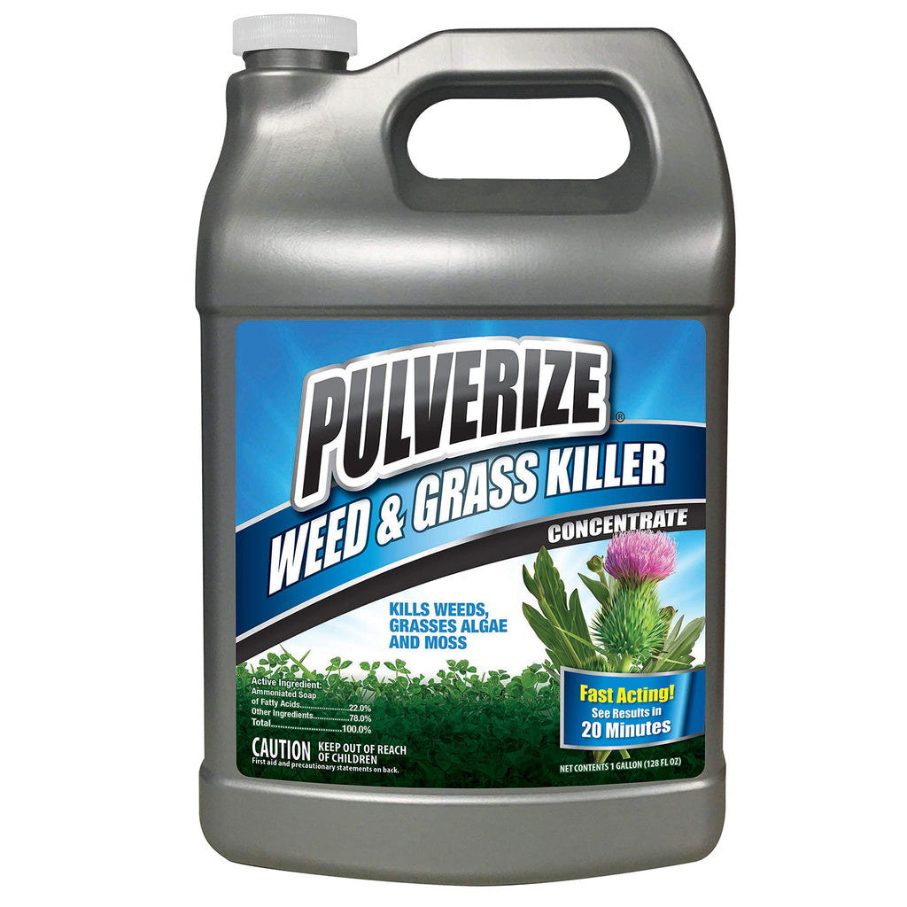 All Natural Fast Acting Non-Staining Weed and Grass Killer Concentrate 1 Gallon I134