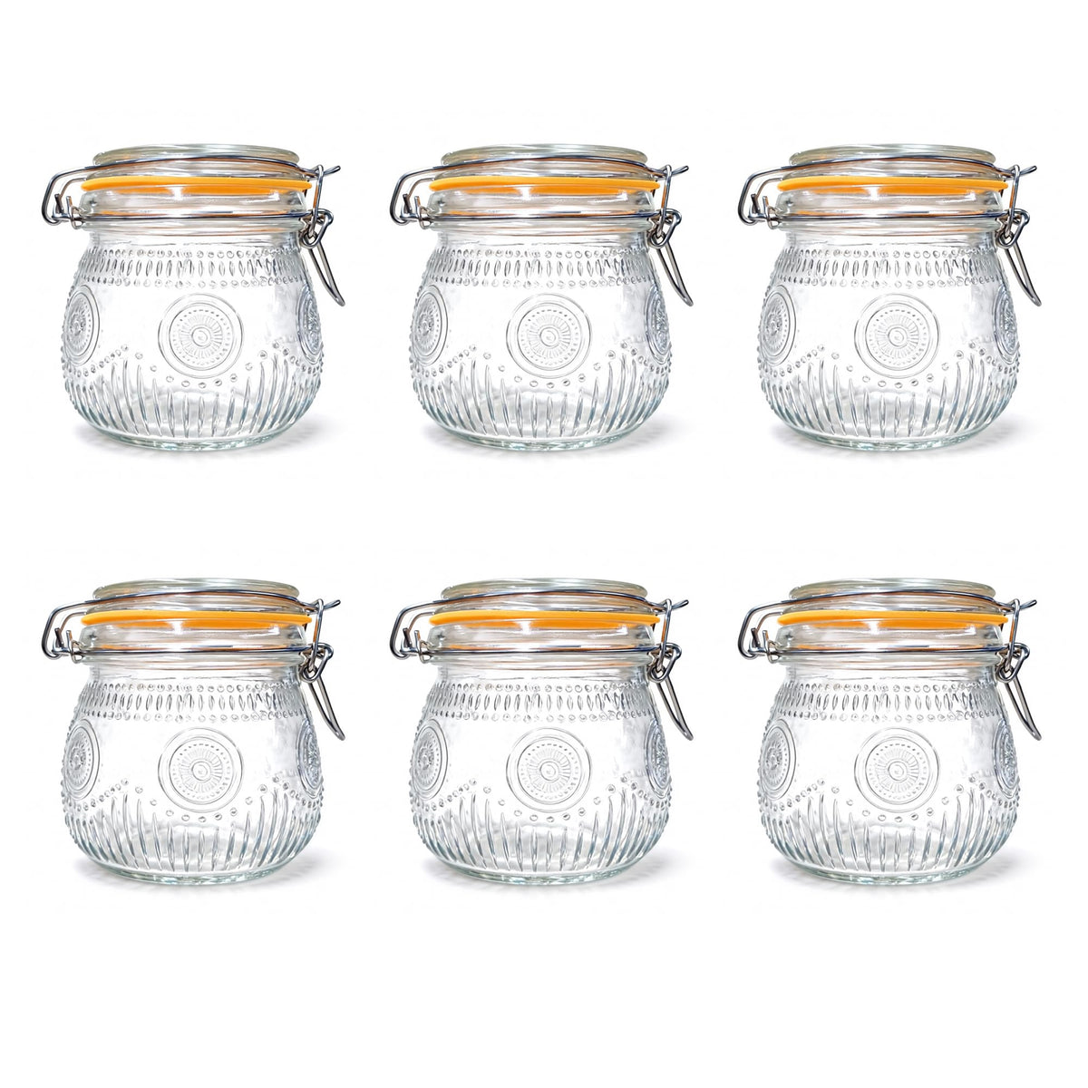16oz Airtight Mason Jars 6 Pack F79485