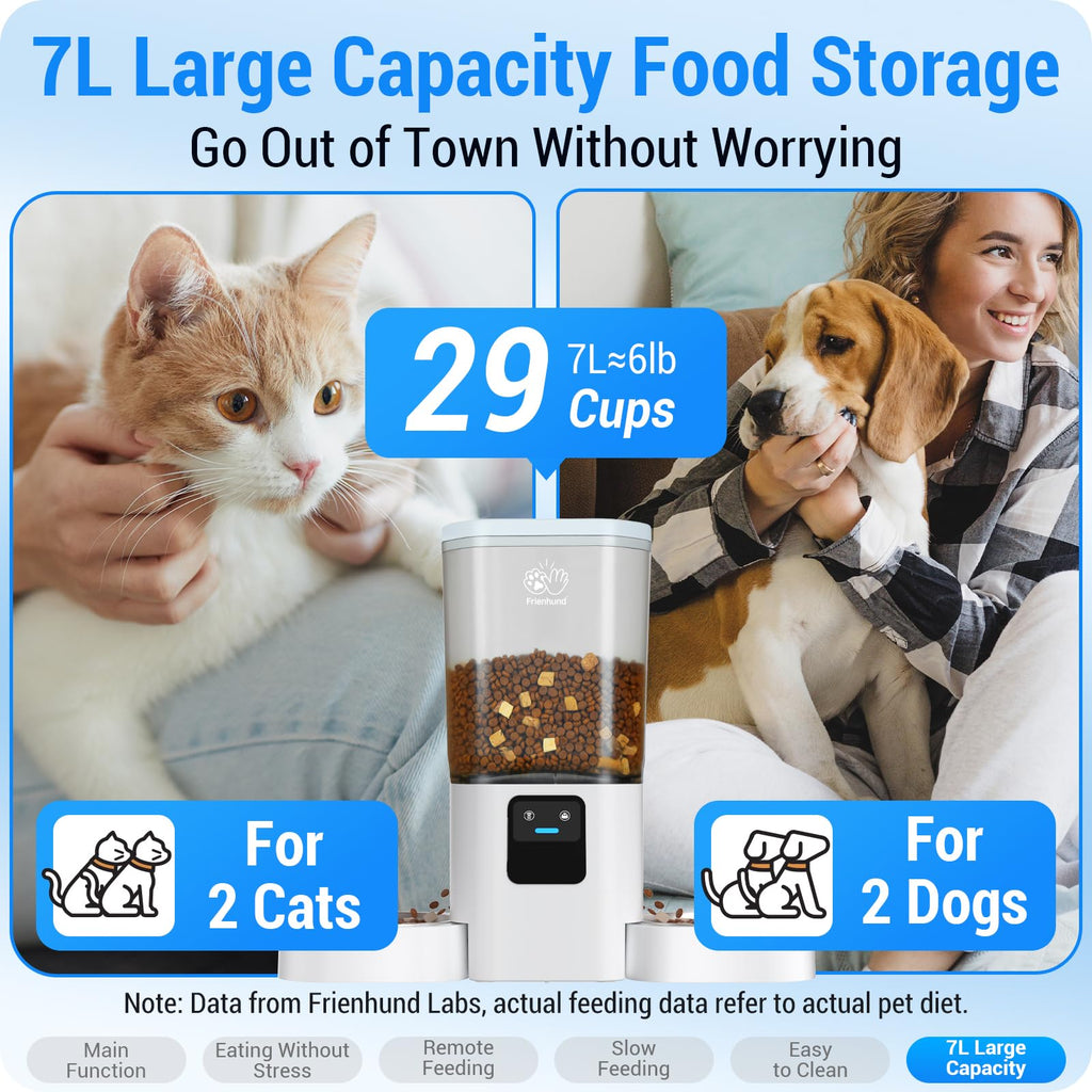 Automatic Cat Feeder 5G WiFi 29 Cup U151