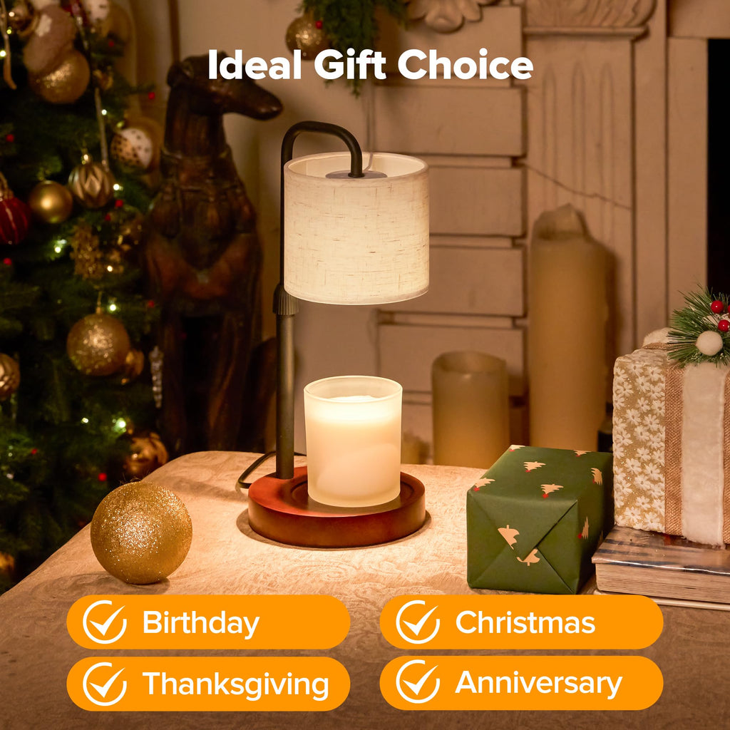 Dimmable Candle Warmer Lamp with Timer Z854694