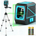 100 feet Green Cross Line Self Leveling Laser Level with Tripod T1930