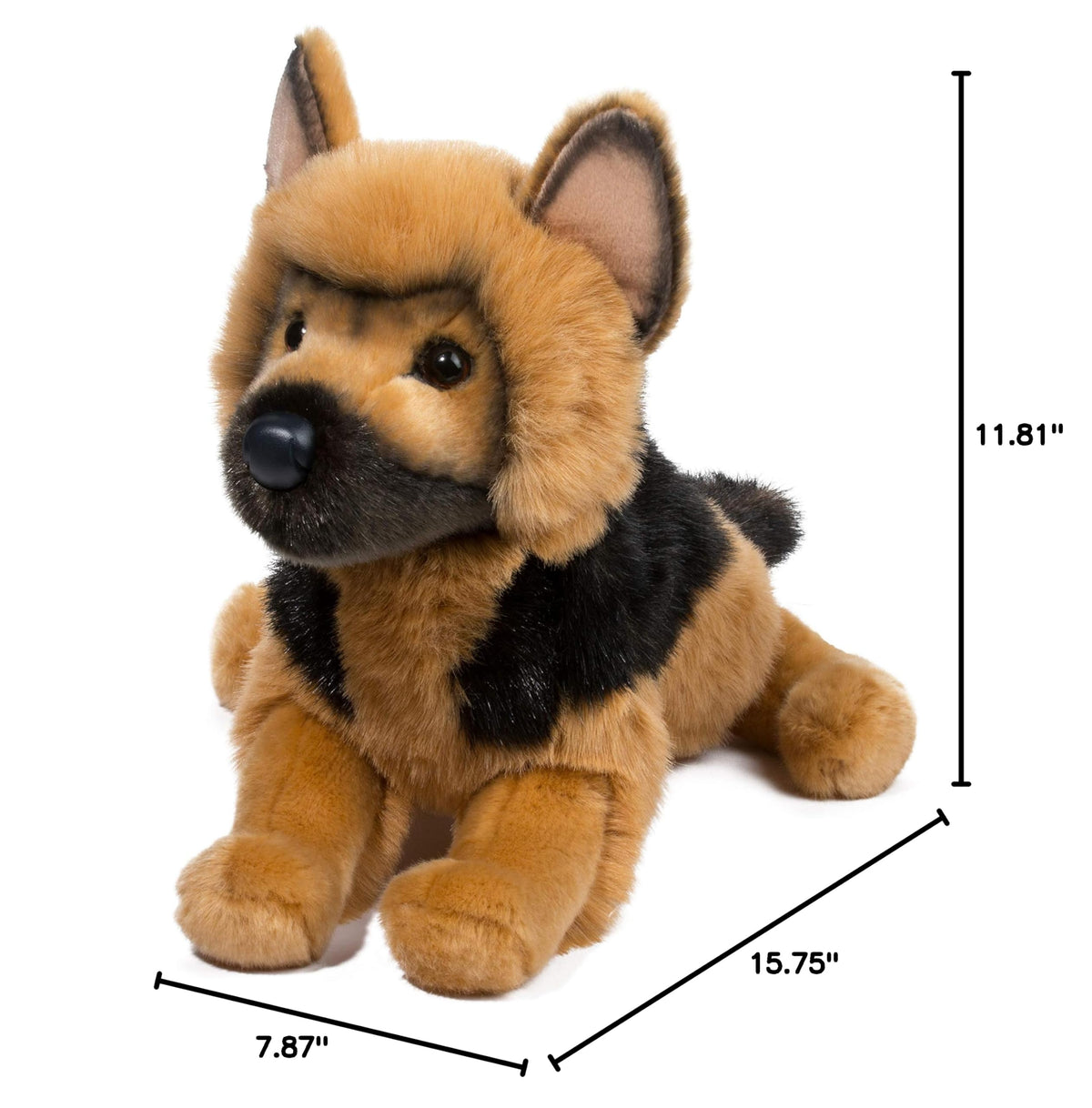 German Shepherd Dog Plush Stuffed Animal D415945
