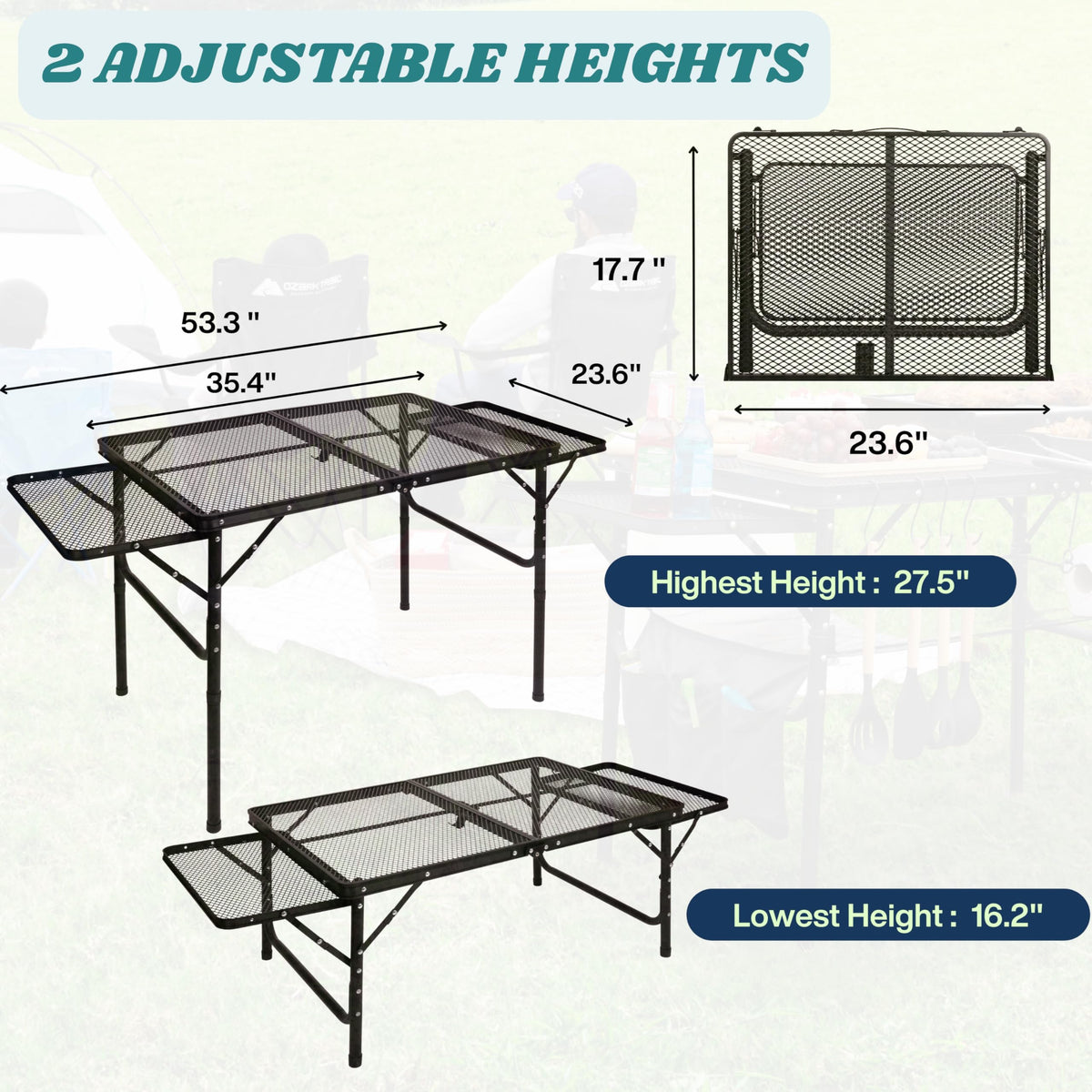 3x2 FT Folding Table with Carry Bag S11022