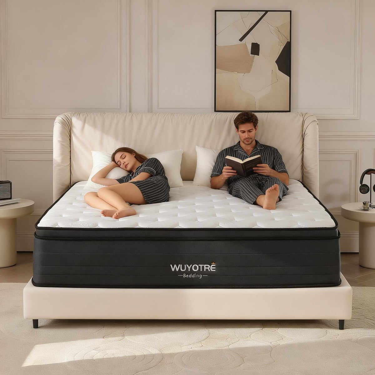10 Inch Full Size Hybrid Pocket Spring Mattress H72745