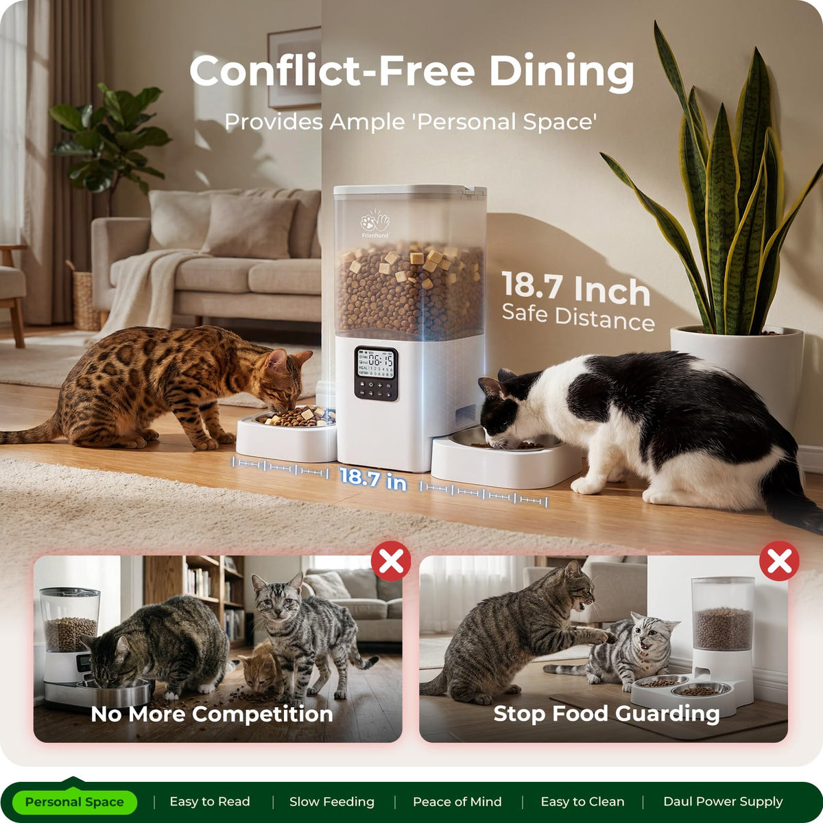 Timed Automatic Cat Feeder 29 Cup S384