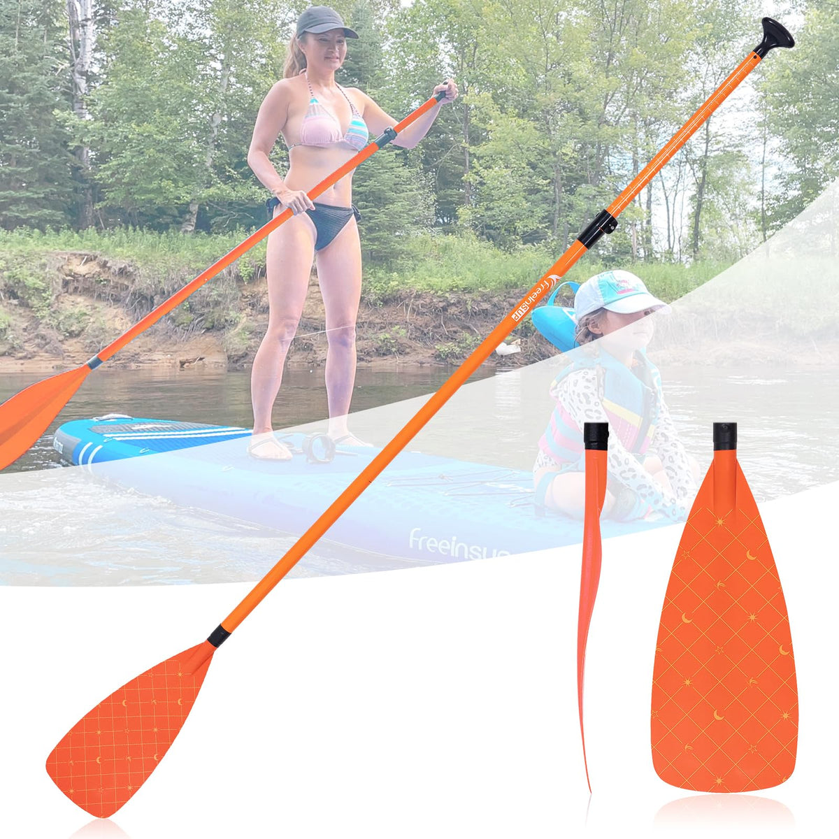 Fiberglass Paddle Board Paddle Z8771