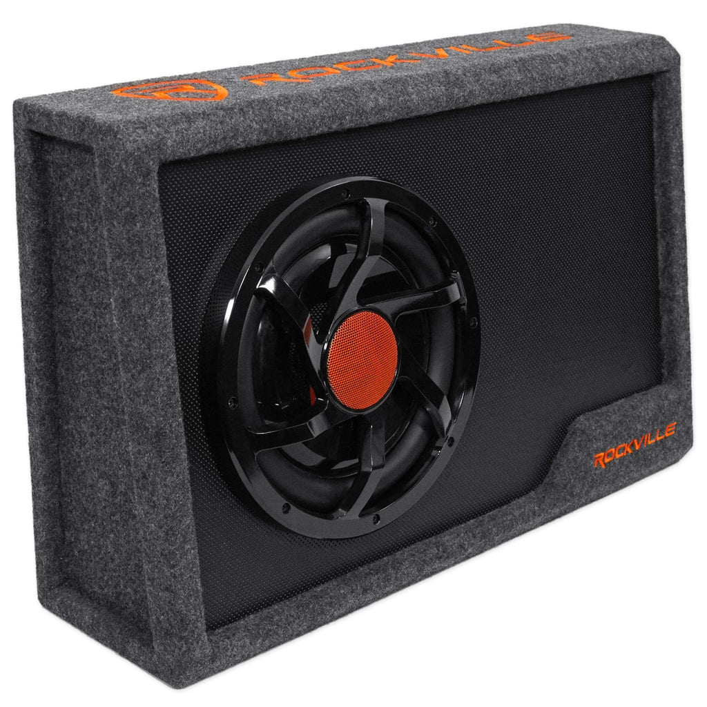 10" Powered Car Subwoofer with Enclosure A25003