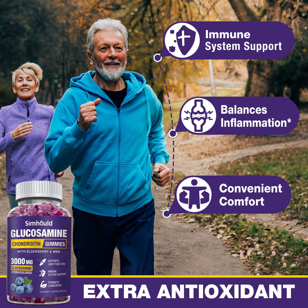 Glucosamine Chondroitin Gummies with MSM & Elderberry G681485