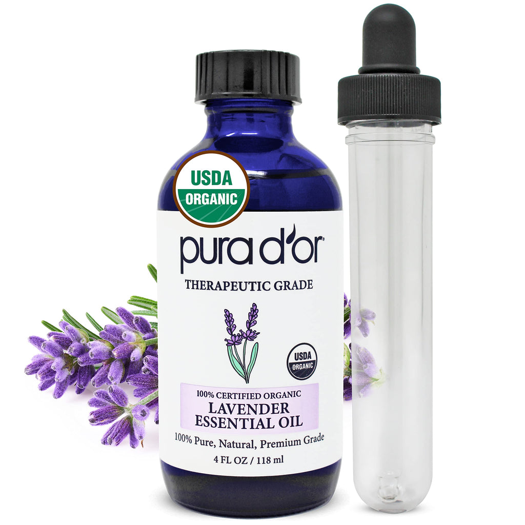 Organic Frankincense & Lavender Essential Oils 4oz S634