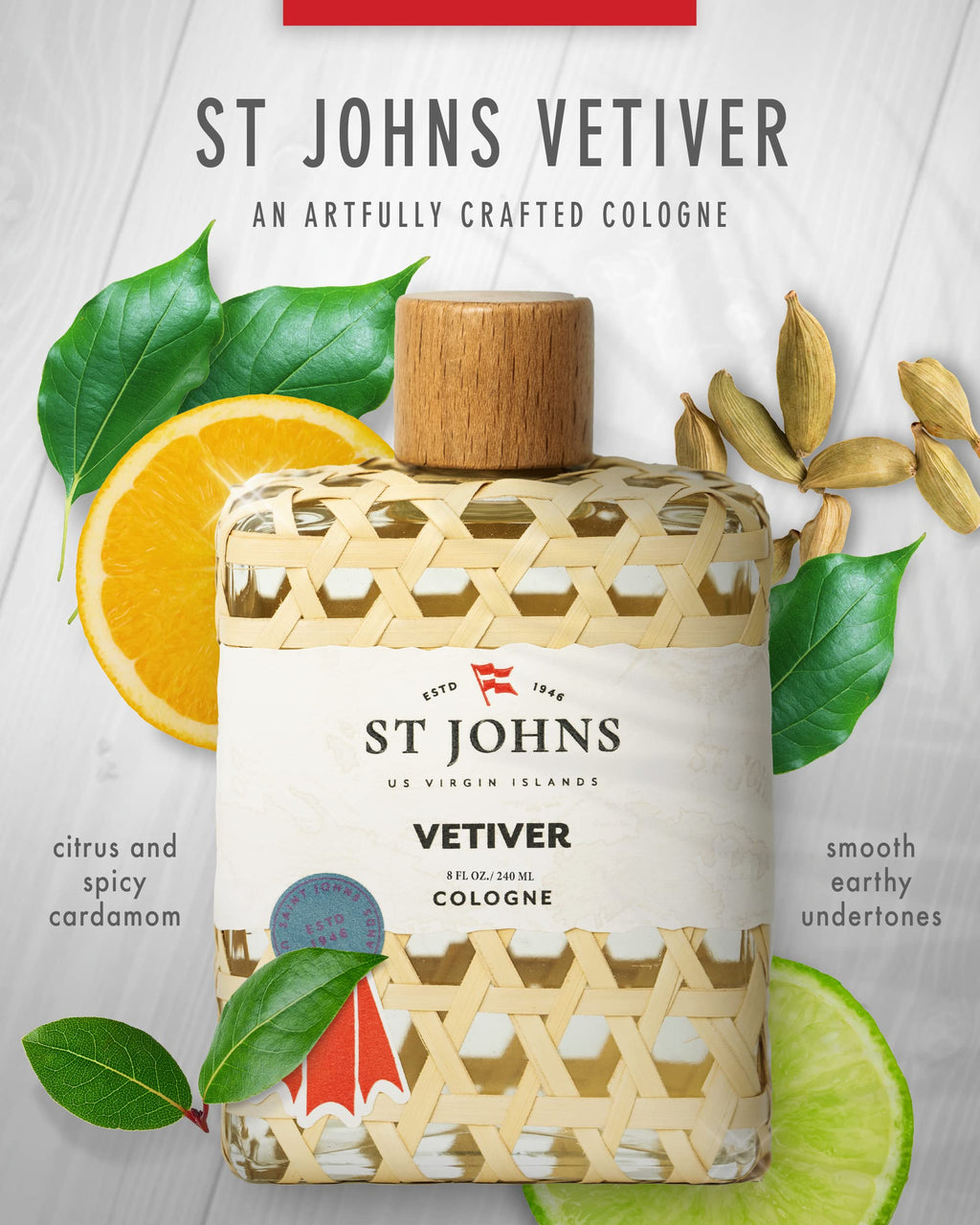 Vetiver Cologne 8 oz M511