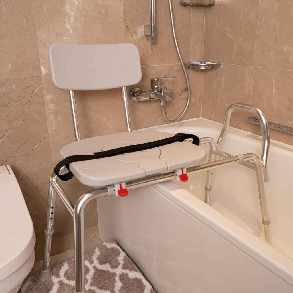 Height Adjustable Shower Chair & Tub Transfer Bench J673184