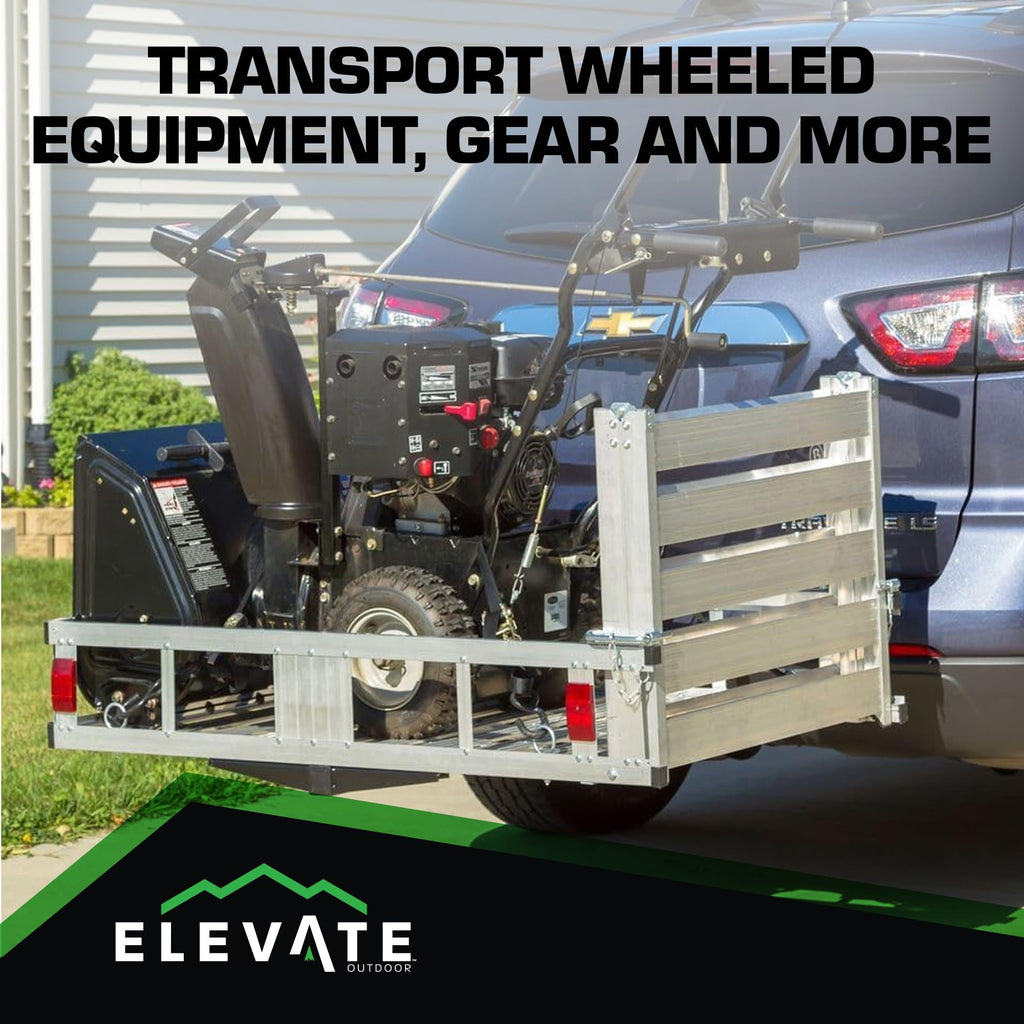 Deluxe Cargo Carrier with Folding Loading Ramp R4176
