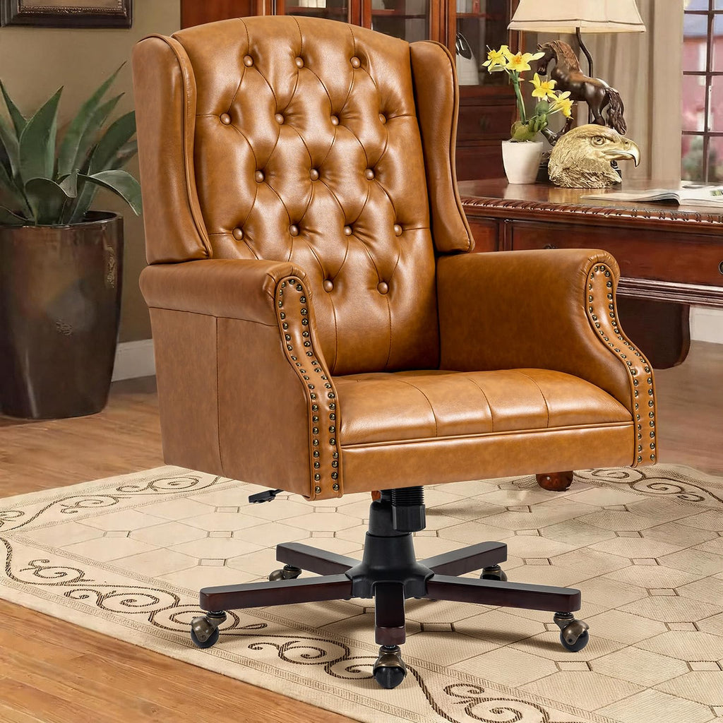 Brown Ergonomic Office Chair Y213