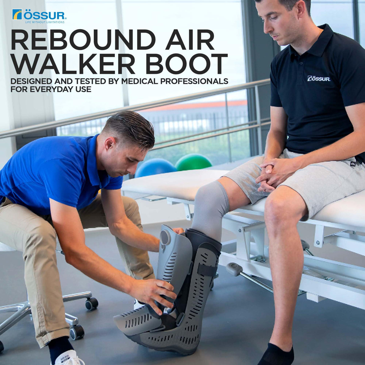Adjustable Air Walker Boot with Air Pump A4202