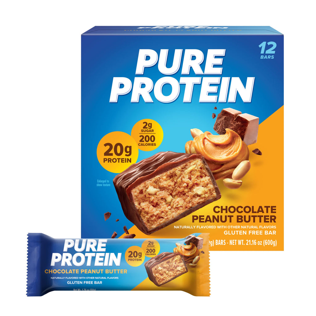 Chocolate Peanut Butter Protein Shake & Bars 1.76oz 12 Count S6319