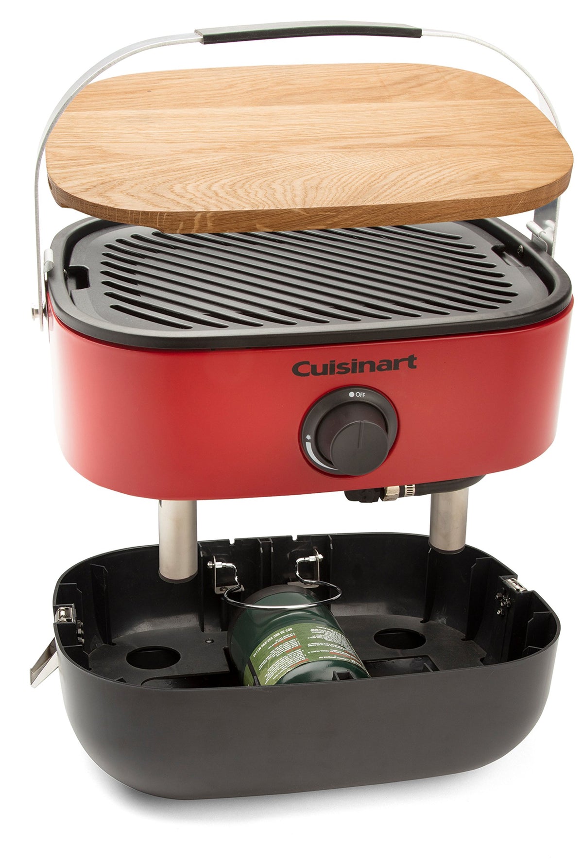 Portable Gas Grill and Stainless Steel Melting Dome K8554
