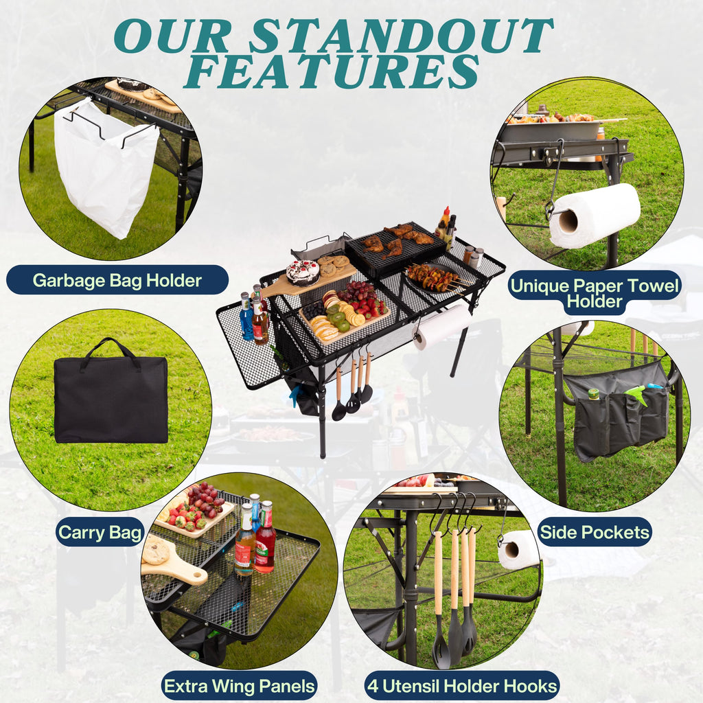3x2 FT Folding Table with Carry Bag S11022