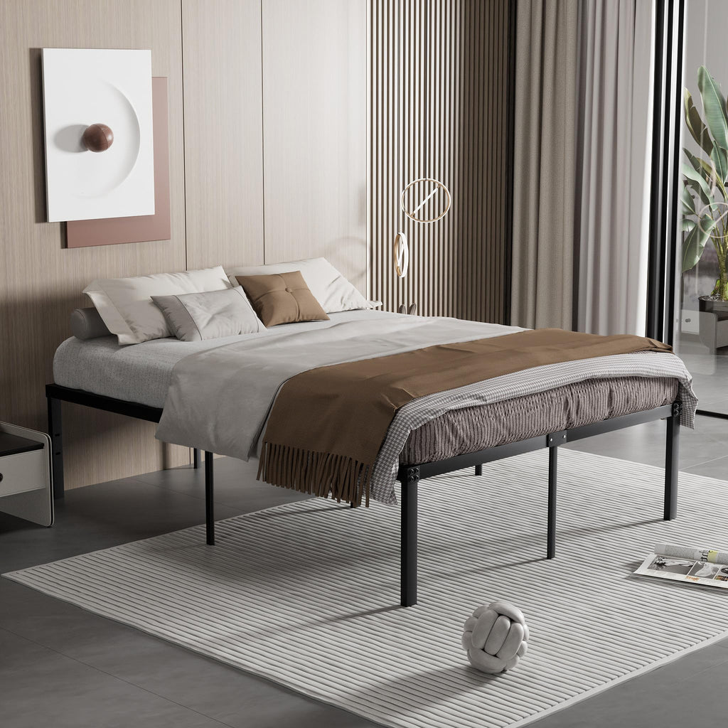 Queen Size Metal Platform Bed Frame G753