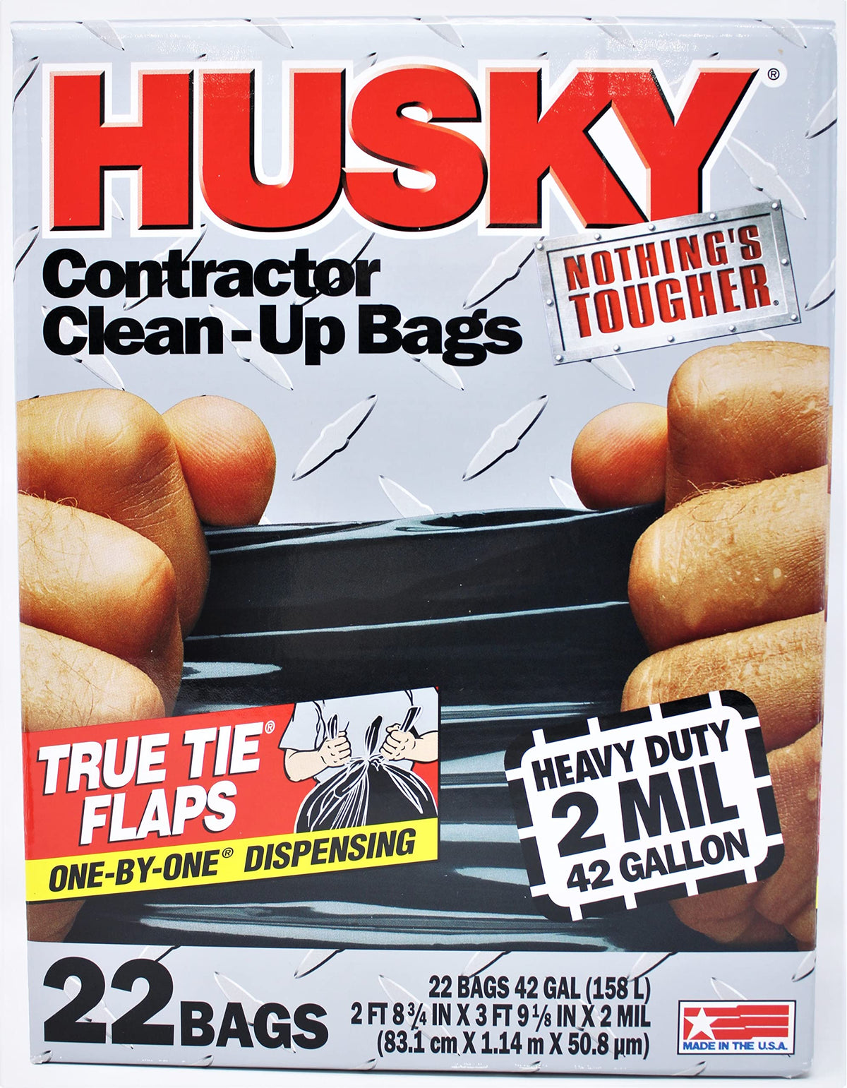 Black 42 gal Poly Contractor Clean-Up Bag M5484