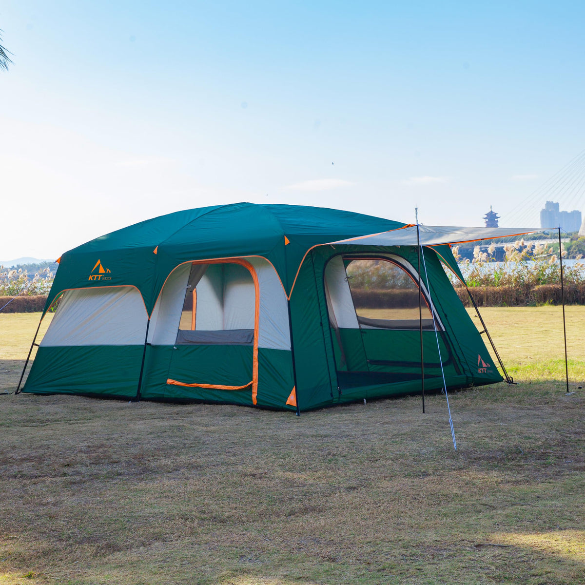 Extra Large 10-12-14 Person Cabin Tent K950