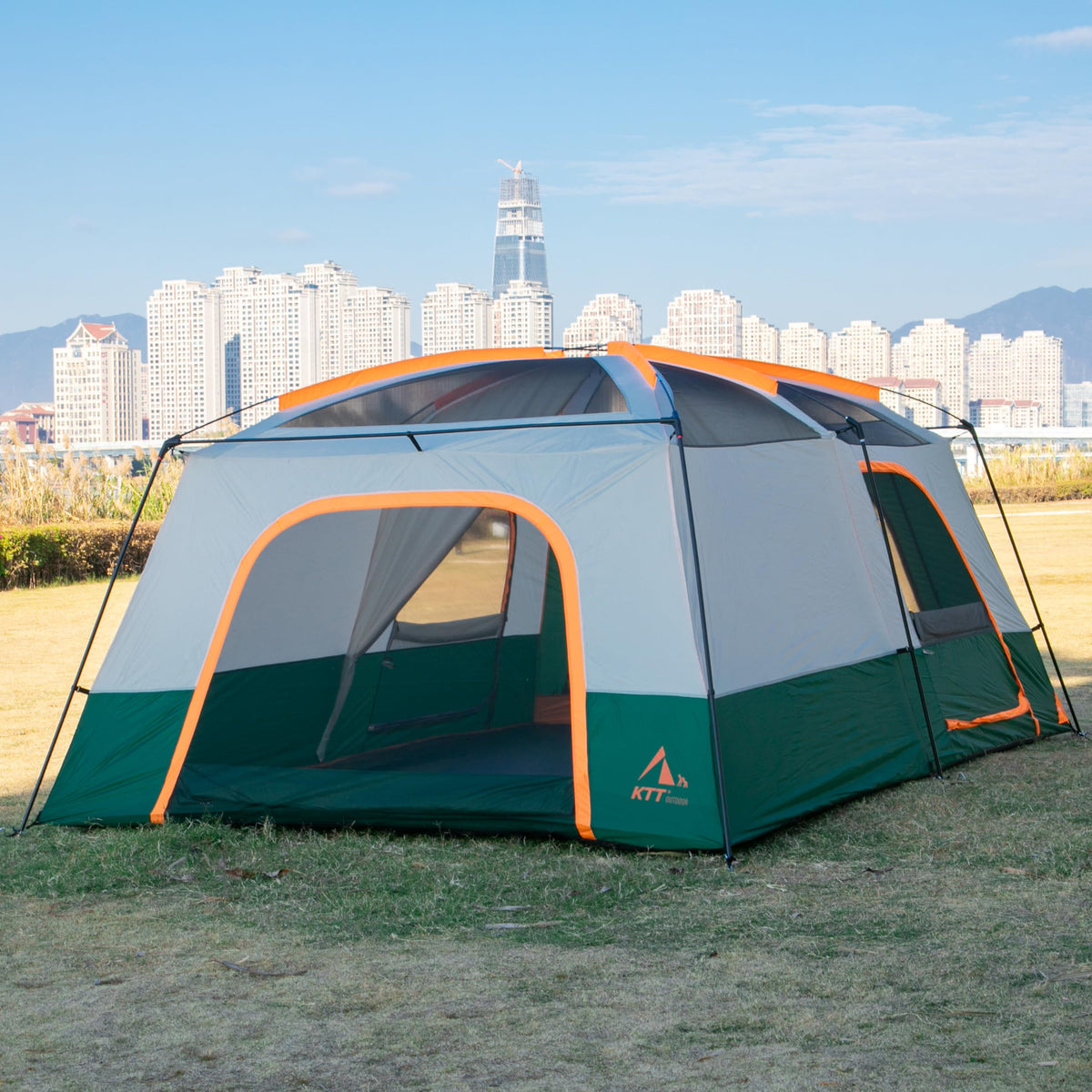 Extra Large 10-12-14 Person Cabin Tent K950