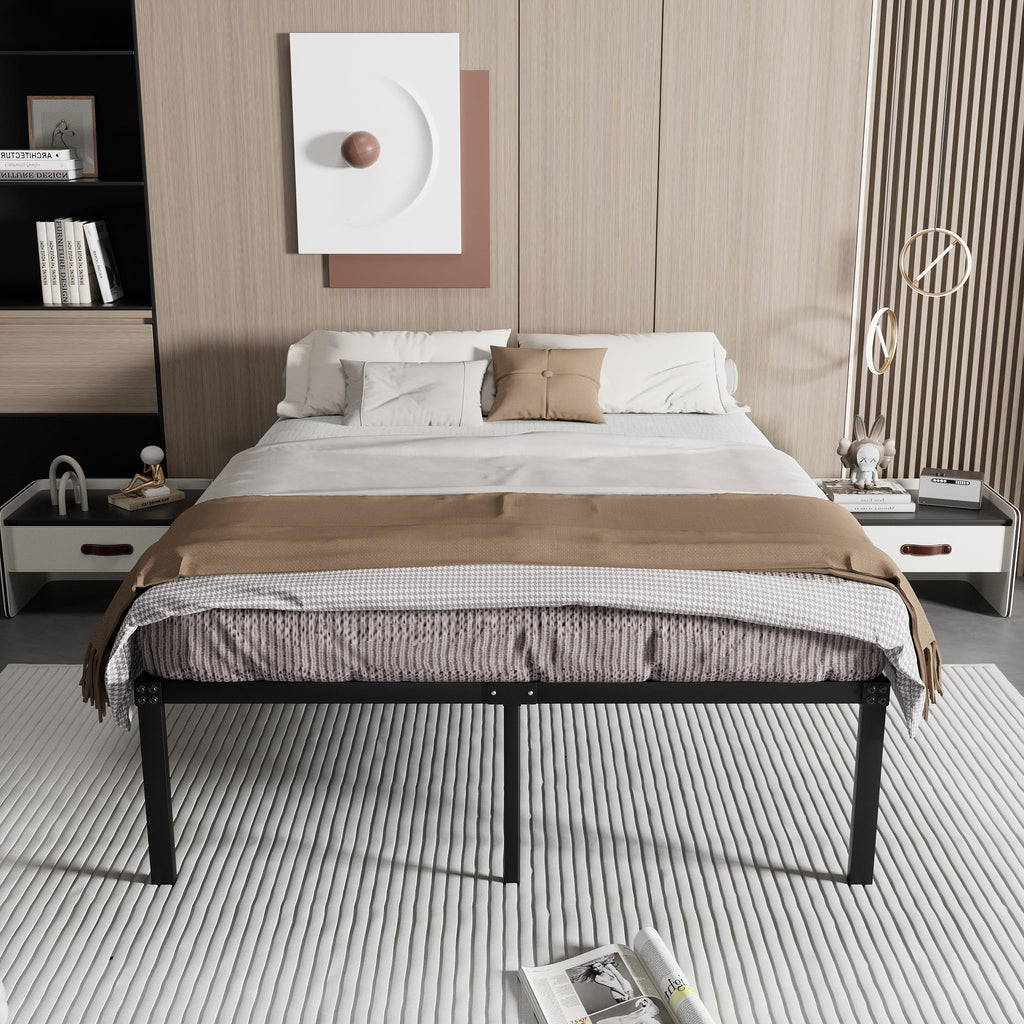 Queen Size Metal Platform Bed Frame G753