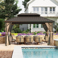 10'X14' Metal Outdoor Gazebo B6037