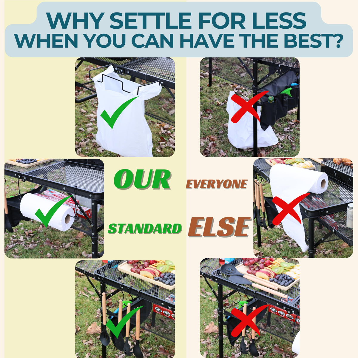 3x2 FT Folding Table with Carry Bag S11022