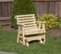 Pressure Treated Outdoor Glider Chair E1582
